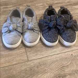 Bundle! Two pairs of Nicole Miller Toddler sneaker
